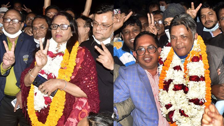 সভাপতি ফরিদা ইয়াসমিন সম্পাদক ইলিয়াস খান