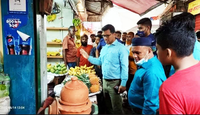  ফুটপাত ও রাস্তা দখলমুক্তকরণে মসিকের অভিযান অব্যাহত